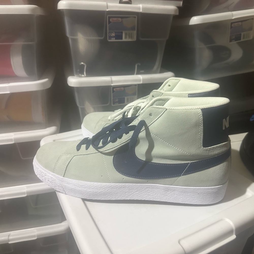Nike Blazer Teal and navy blue
